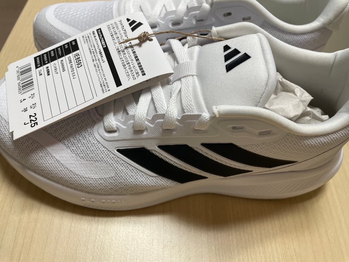 아디다스 런팔콘 5 클라우드 화이트 코어 블랙 225 상품이미지6