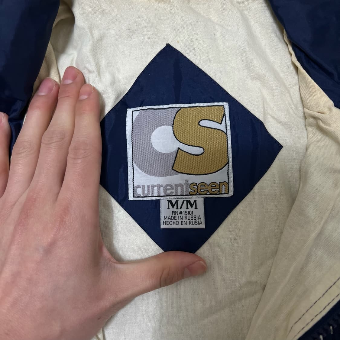 커렌트씬 샌프란시스코 올드스쿨 바람막이 자켓 M/95  상품이미지5