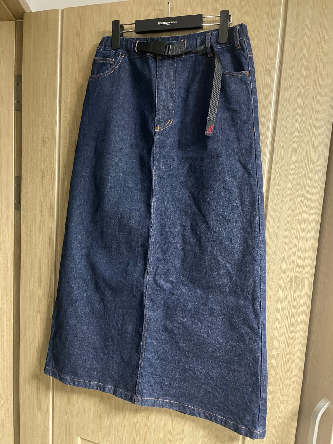 그라미치 데님 롱 스커트 상품이미지4