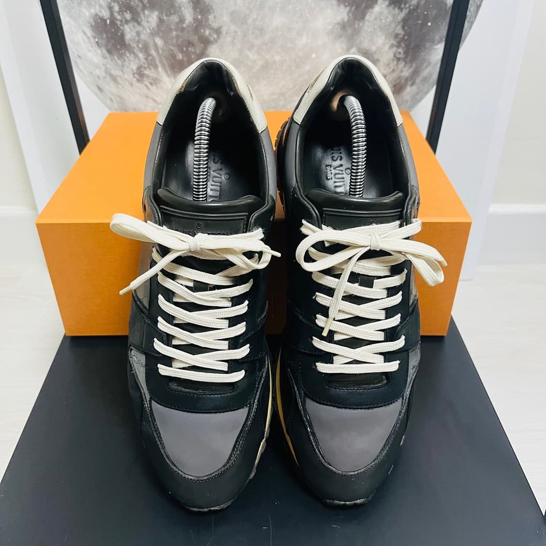  정품 8.5) 루이비통 카키 다미에 런어웨이 스니커즈 275~280 상품이미지4