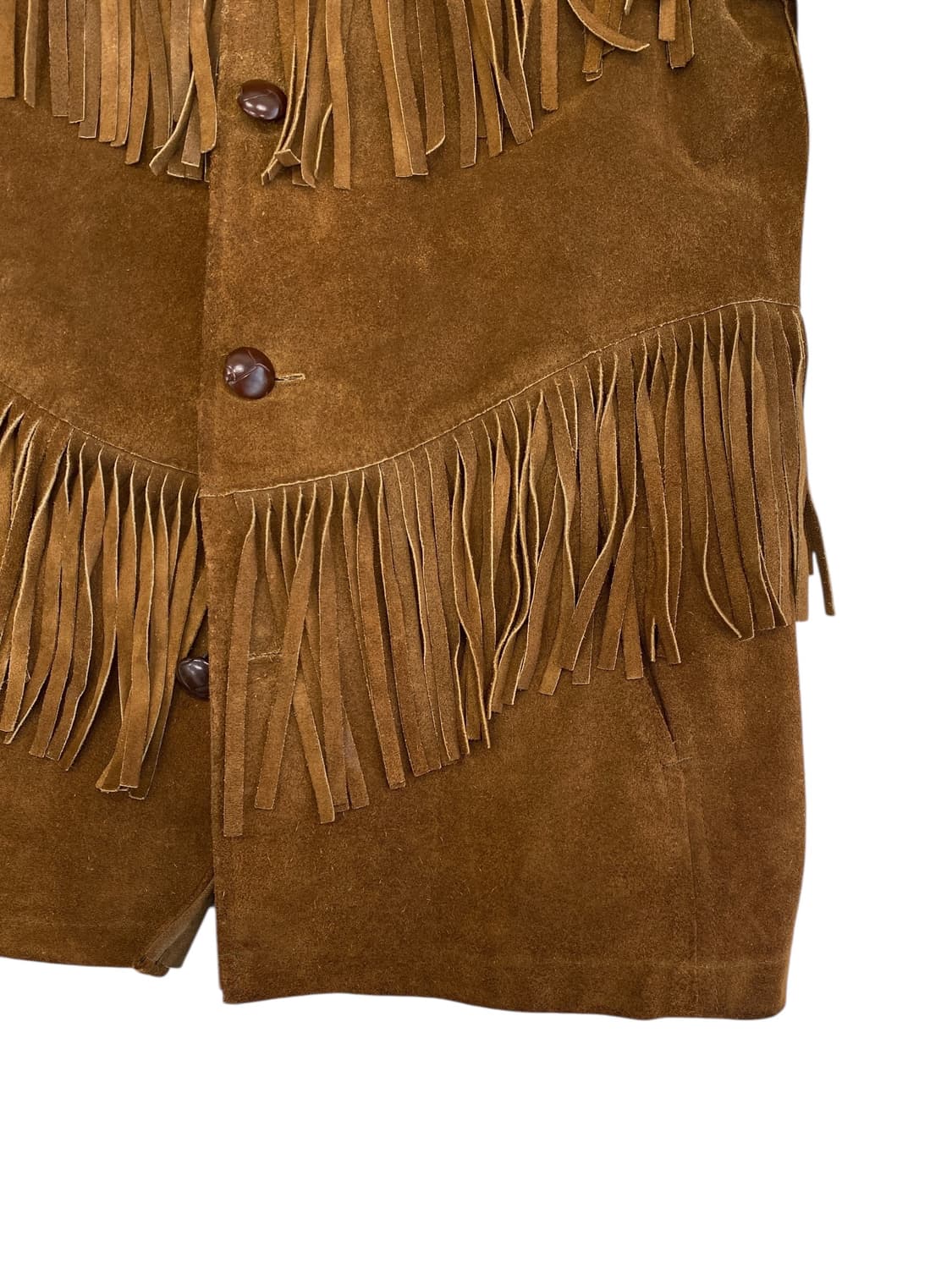 7-80's Pioneer Wear 스웨이드 프린지 자켓 상품이미지4