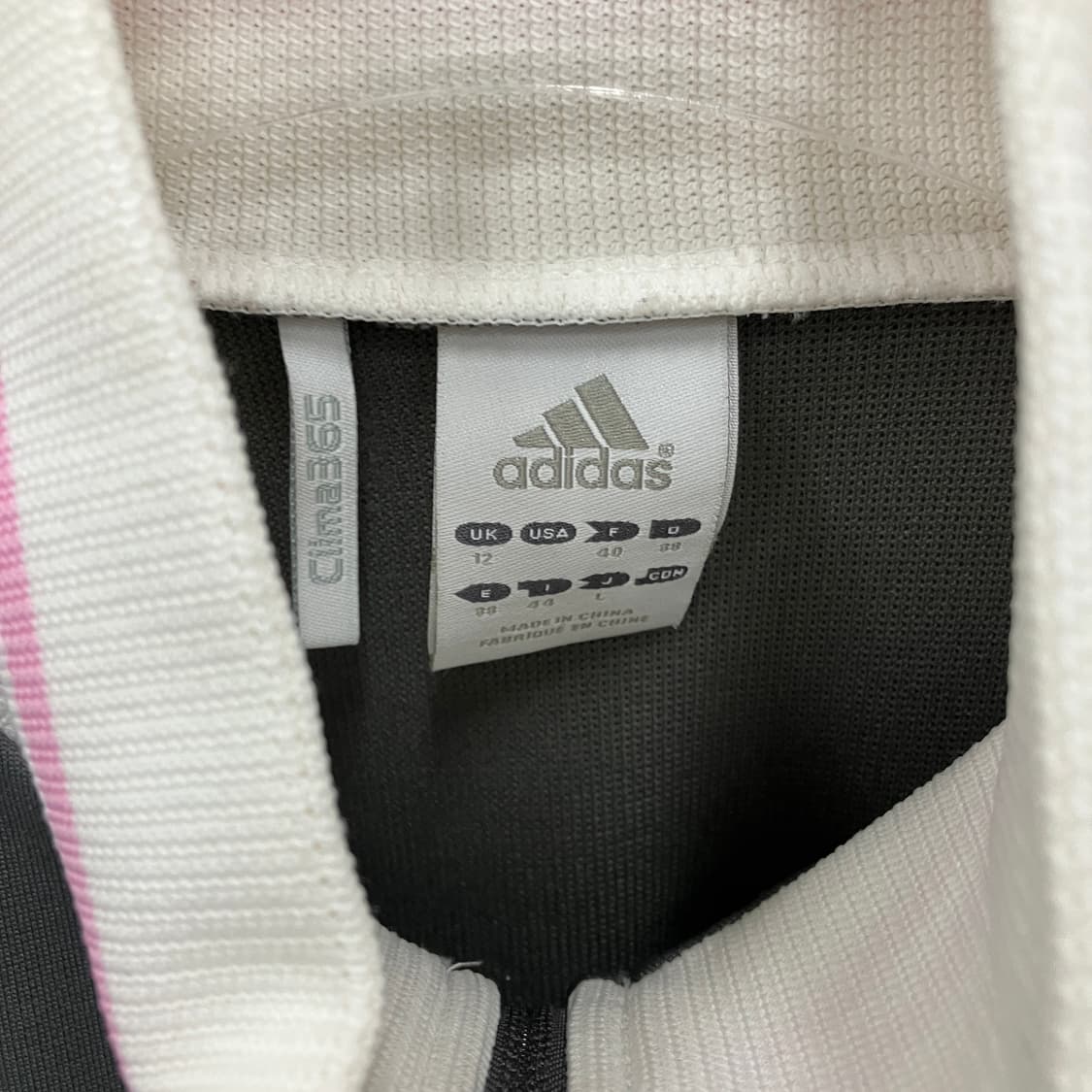 아디다스 삼선 져지 그레이/핑크 상품이미지4