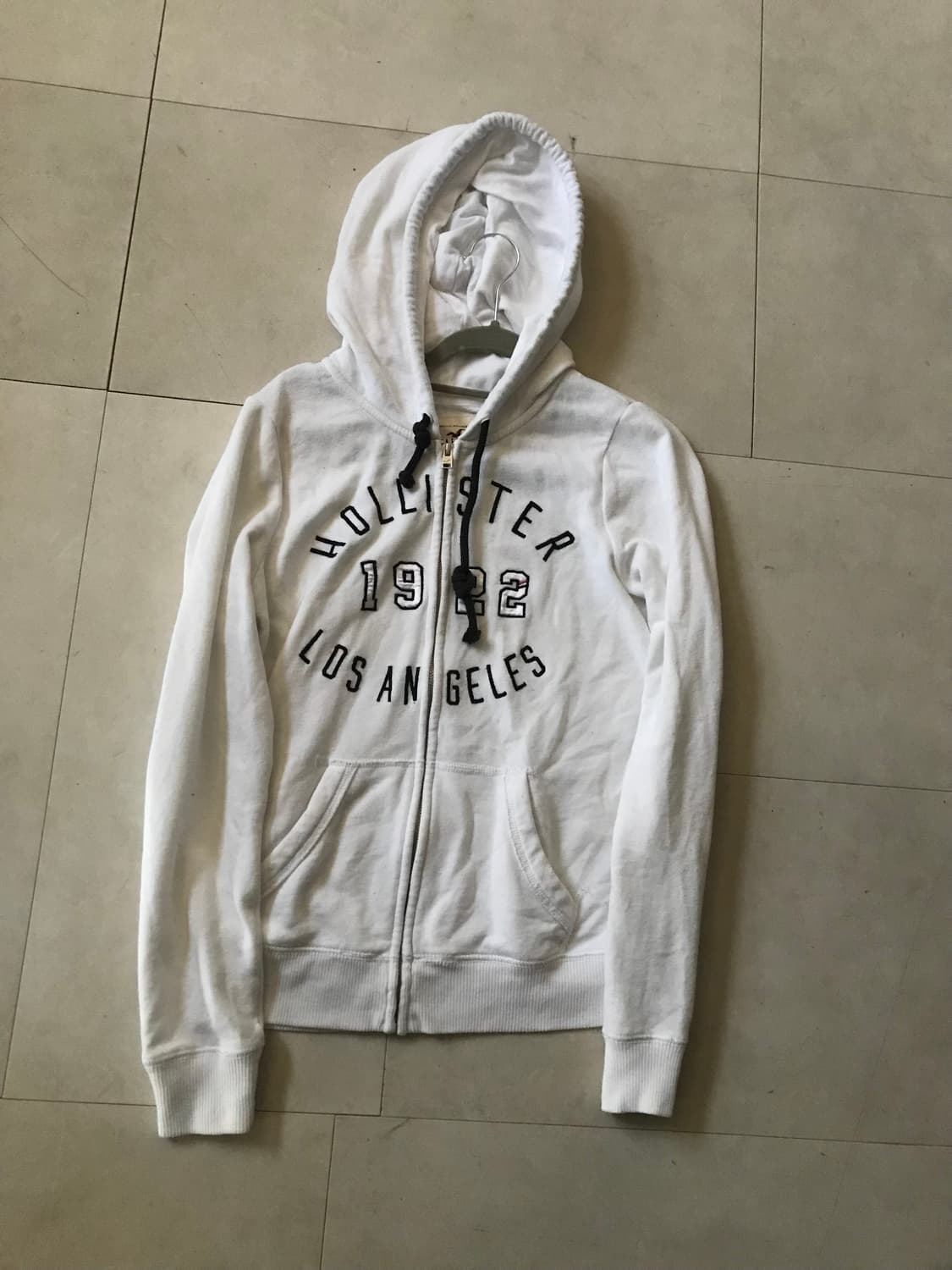 홀리스터 화이트 후드집업 상품이미지8
