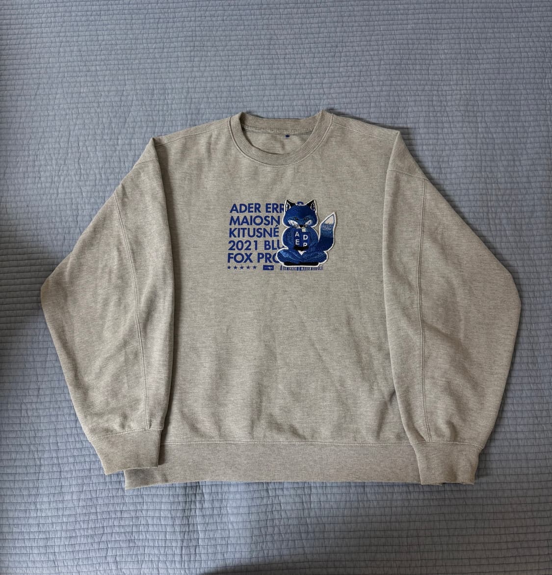 메종키츠네 아더에러 폭스 맨투맨 A1 상품이미지1