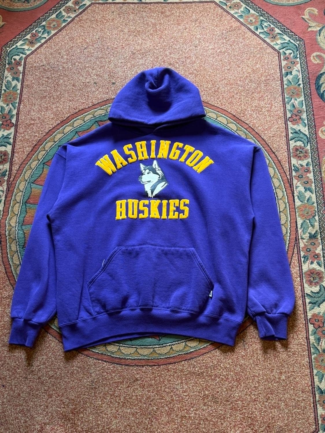 Russell Athletic 90s 엠보싱 프린팅 후디 스웻 셔츠 상품이미지1