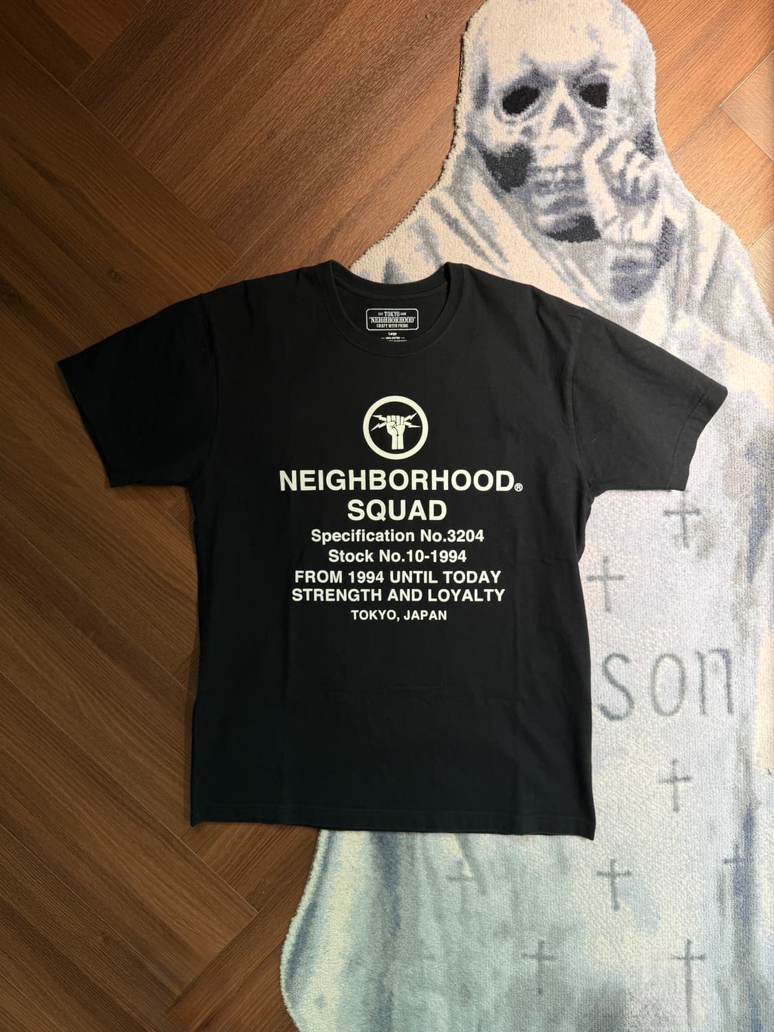 네이버후드 SQUAD 그래픽 반팔 티셔츠 L 상품이미지1