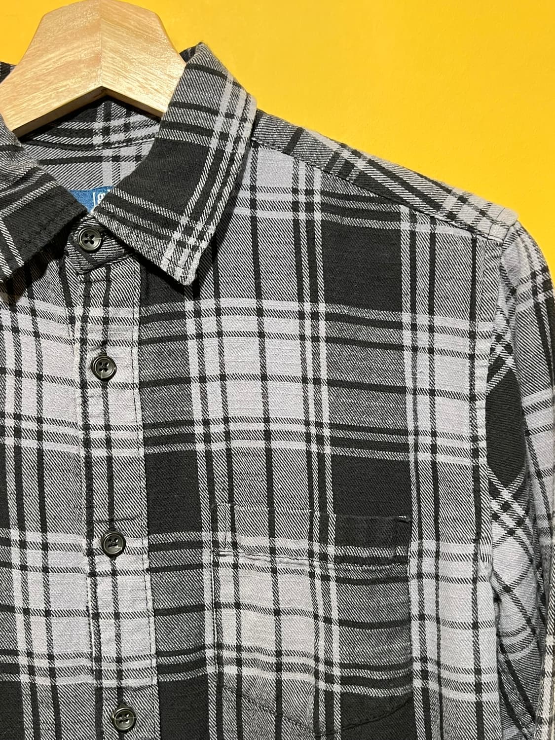 [S] 조지 George 슬림핏 체크 플란넬 셔츠 상품이미지2