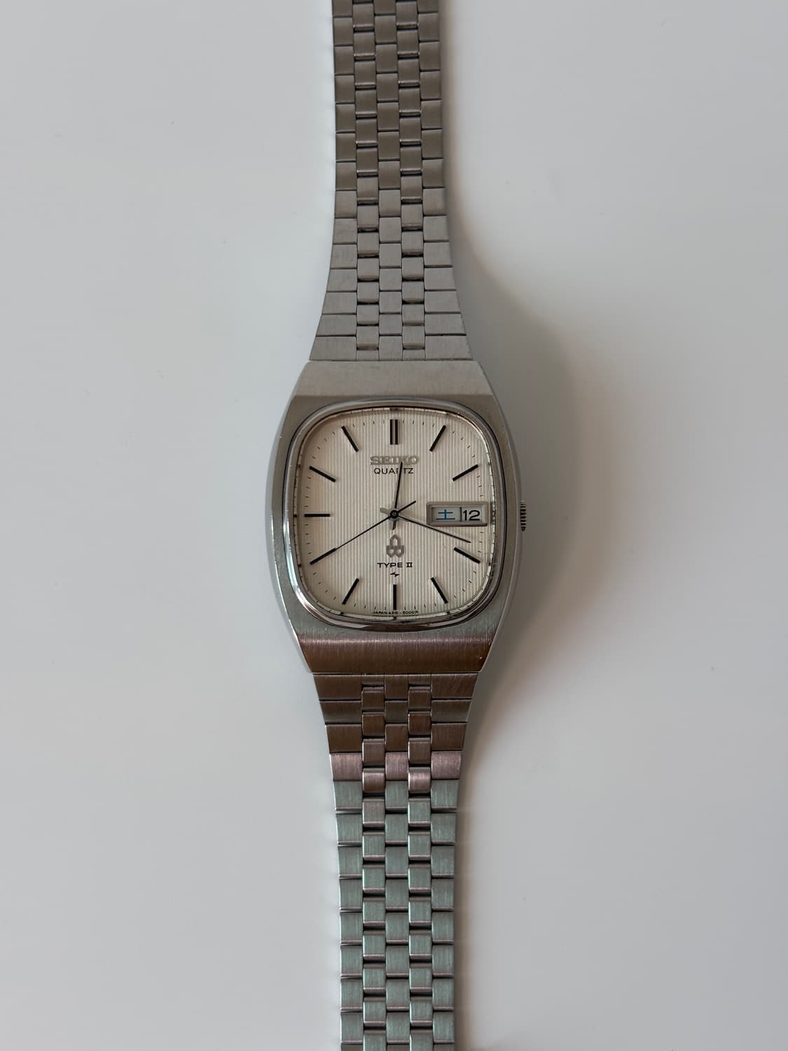 1980s Type2 Stripe Dial Square Quartz 상품이미지2