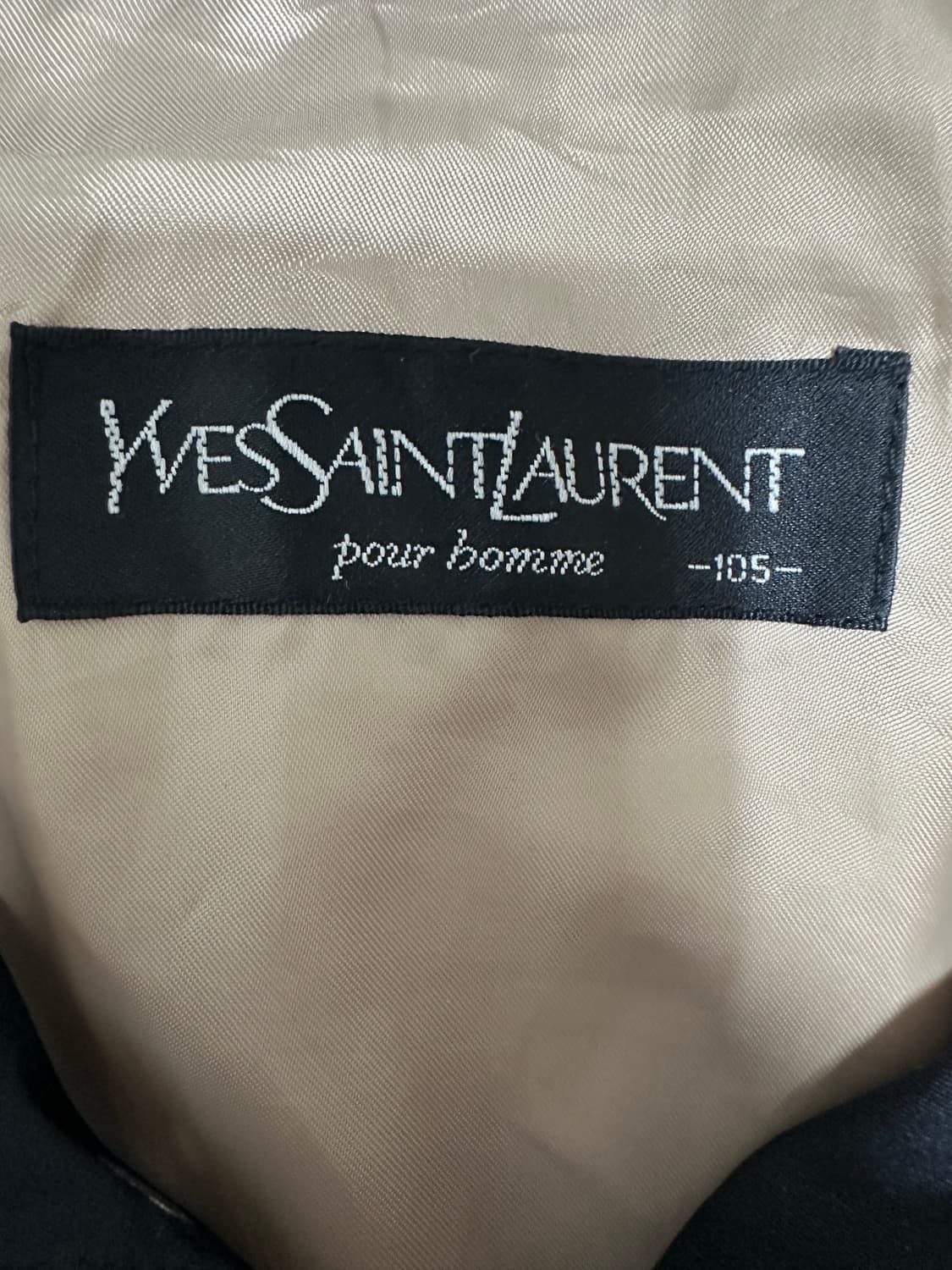 YSL 입생로랑 베이지 블루종 자켓 상품이미지4