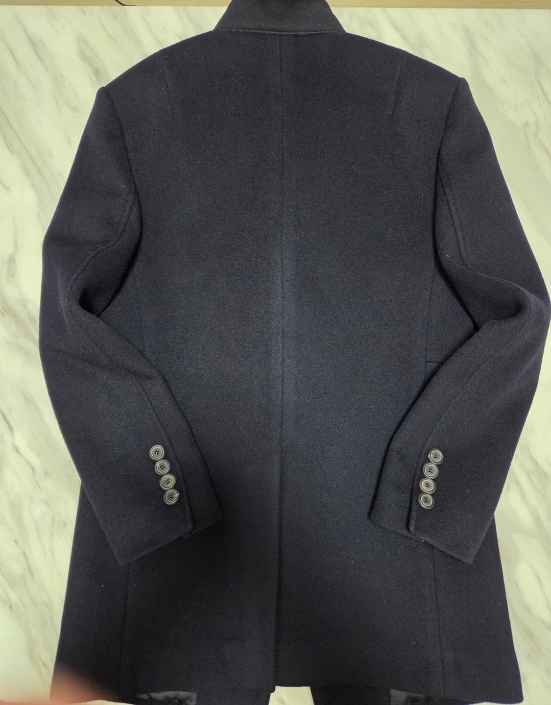 타임옴므 네이비 싱글 코트 상품이미지2