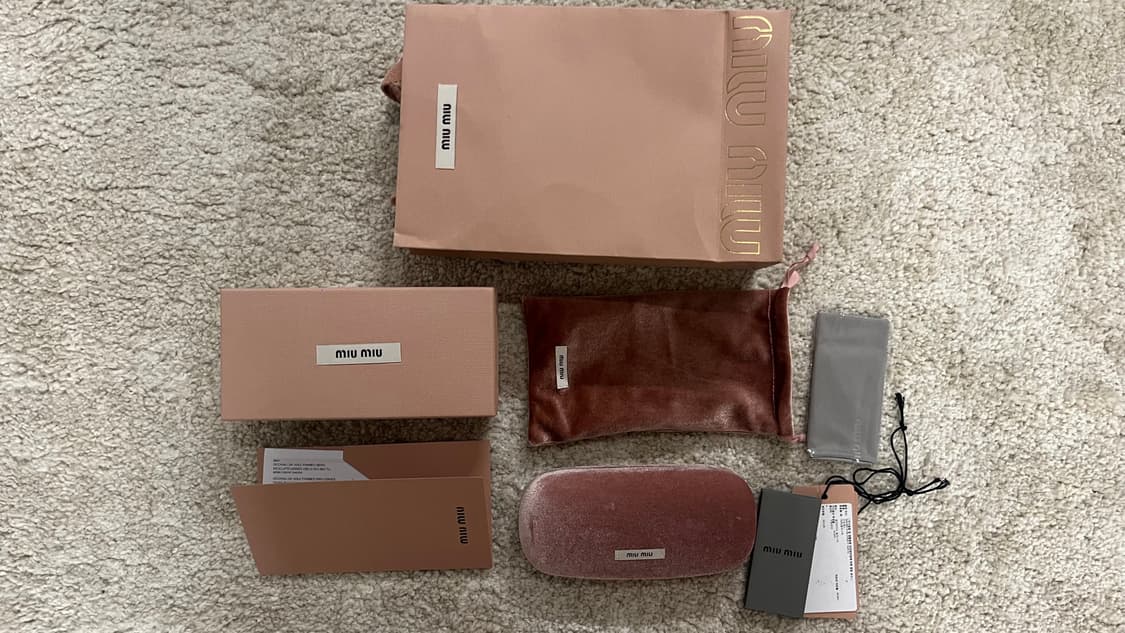 미우미우 브데트 선글라스 miumiu vedette sunglasses 상품이미지6