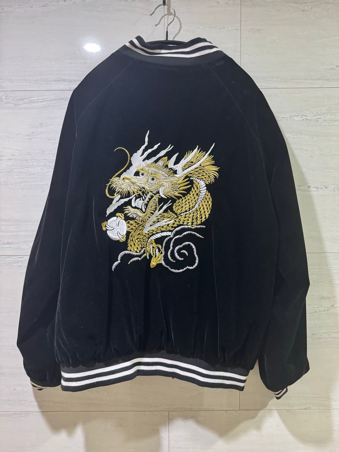 리버시블 벨벳 스카쟌 상품이미지2