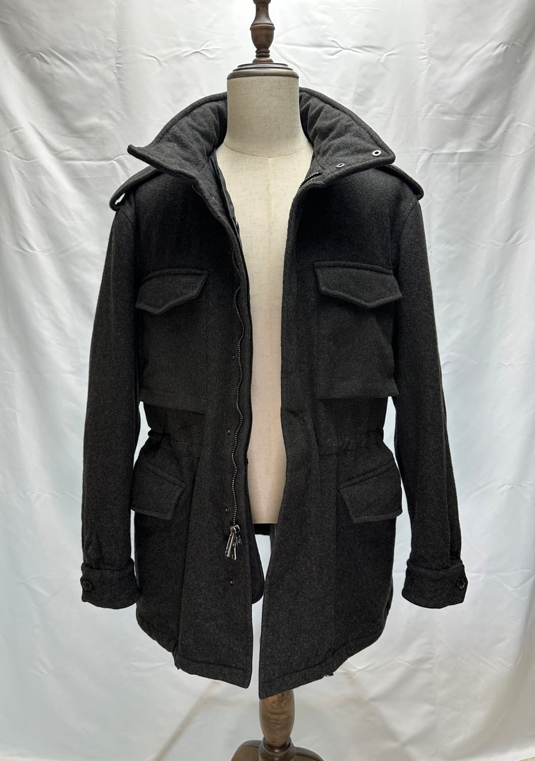 랄프로렌 퍼플라벨 울캐시미어 M65 코트 자켓 XL(105~110) 판매 상품이미지2