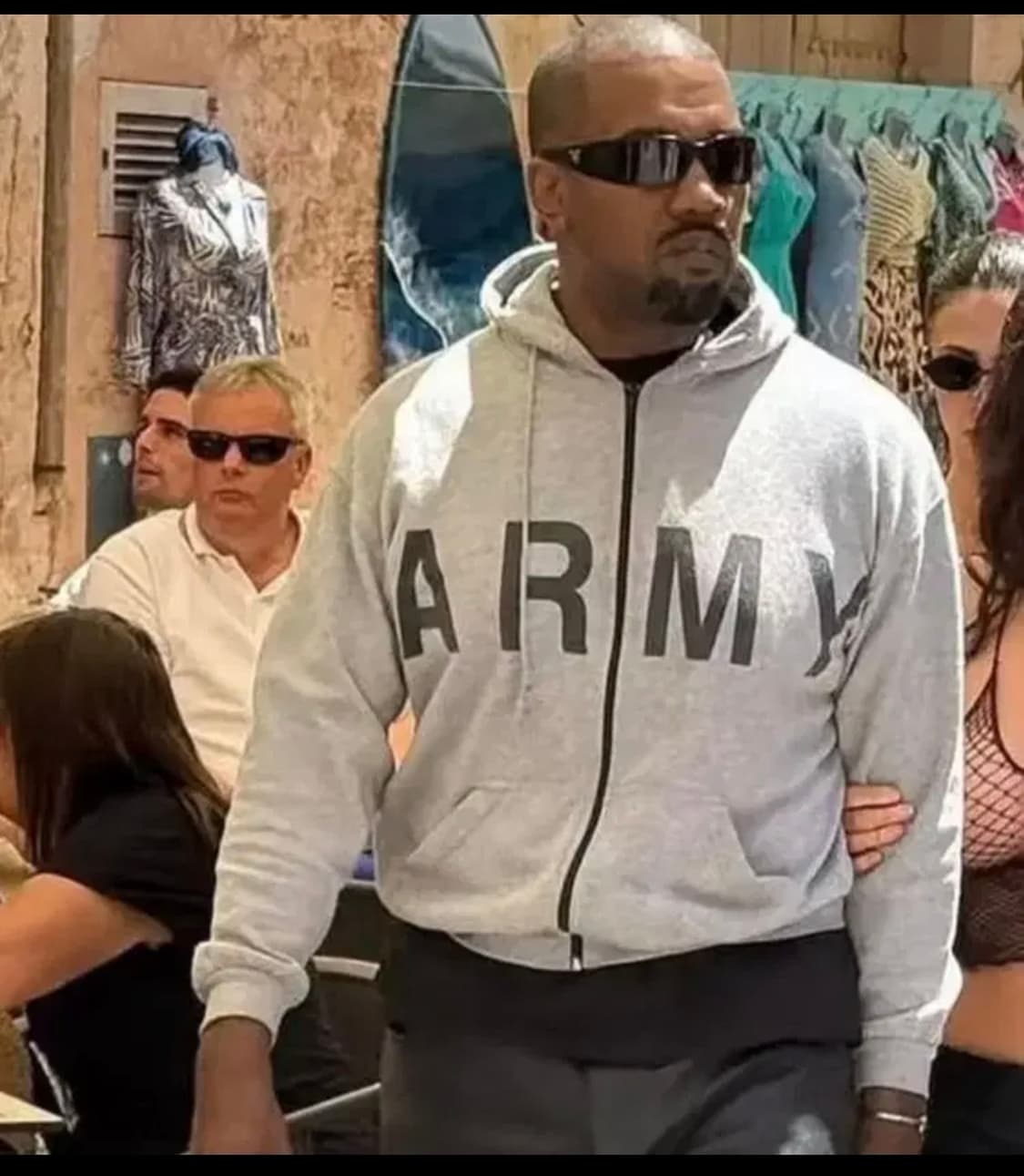 (L)OG US ARMY 후드집업 칸예 상품이미지1