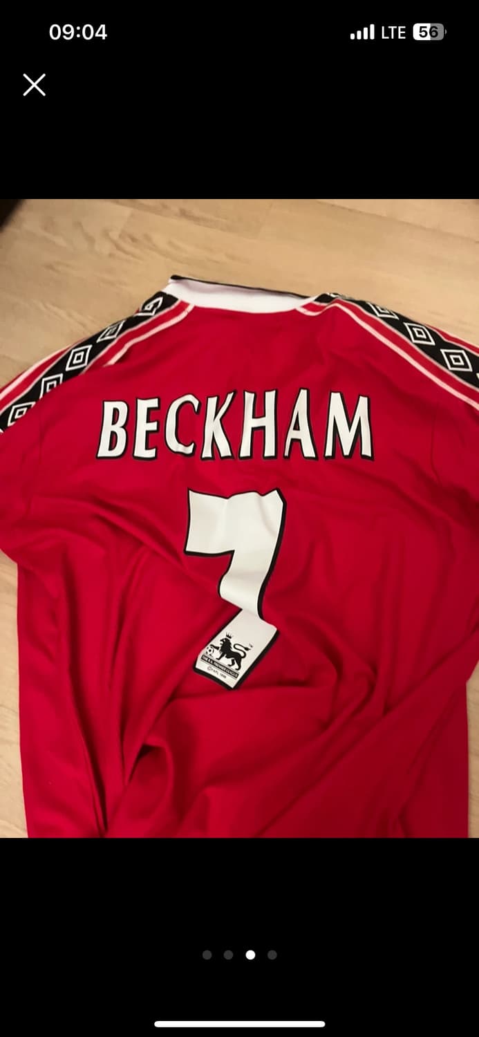 맨유 유니폼 베컴(XL) 상품이미지2