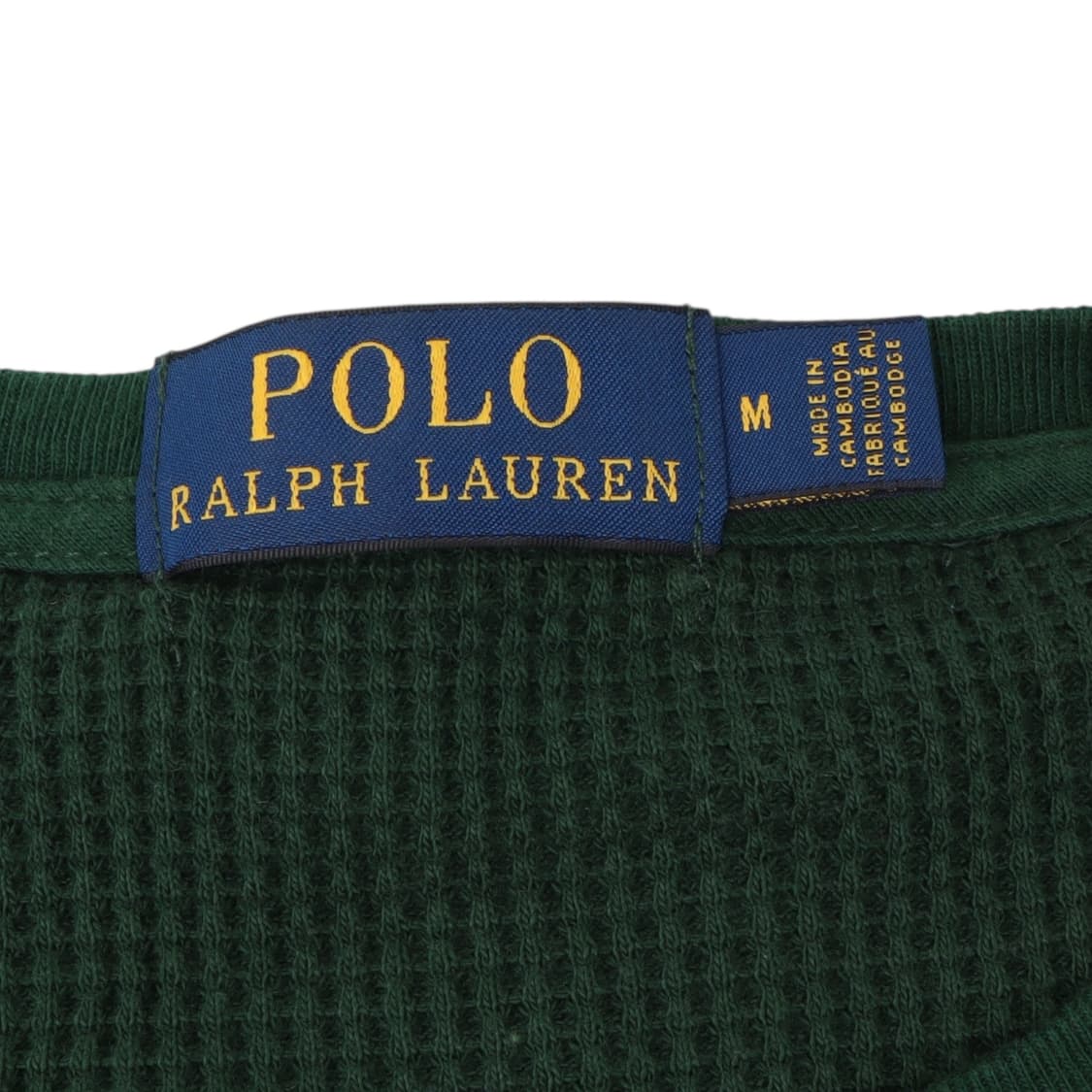 폴로 랄프로렌 그린 와플 롱슬리브 상품이미지8