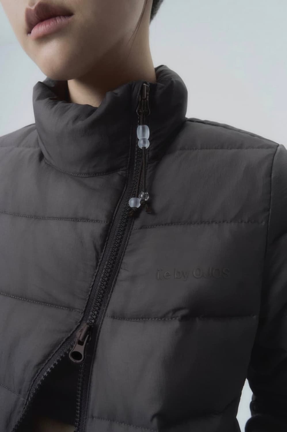 오호스 패딩 ice air padded jacket brown 01 상품이미지2