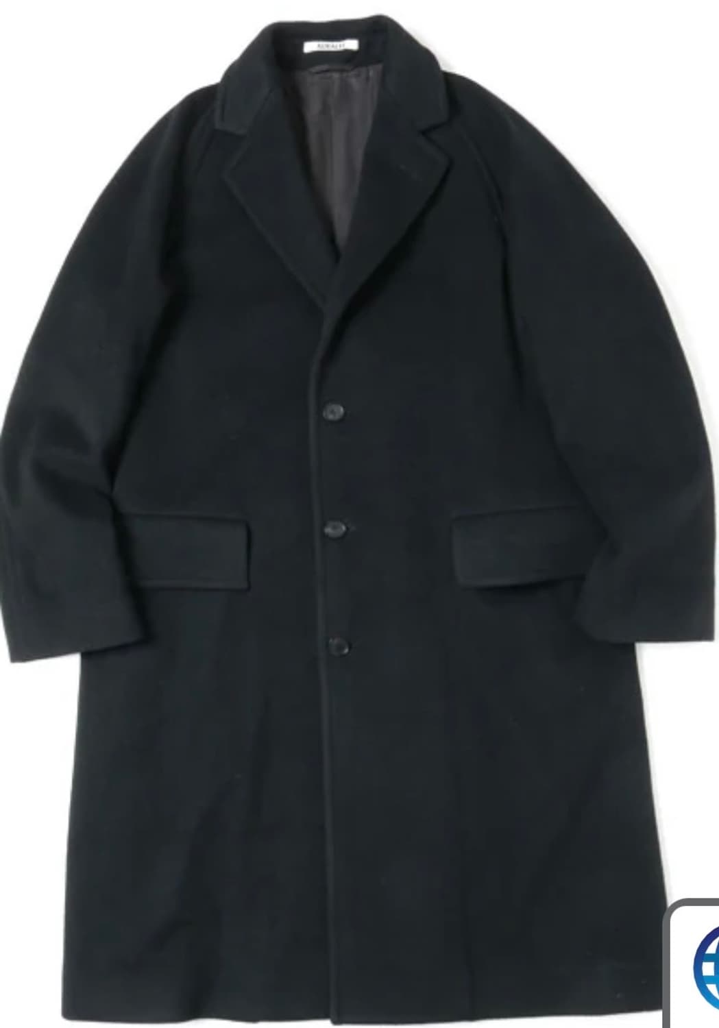 오라리 울 캐시미어 코트 상품이미지1