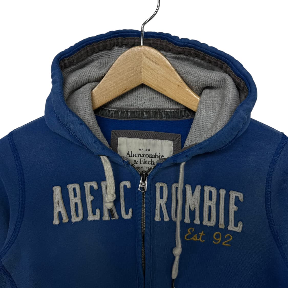 아베크롬비 아치로고 후드집업 상품이미지2