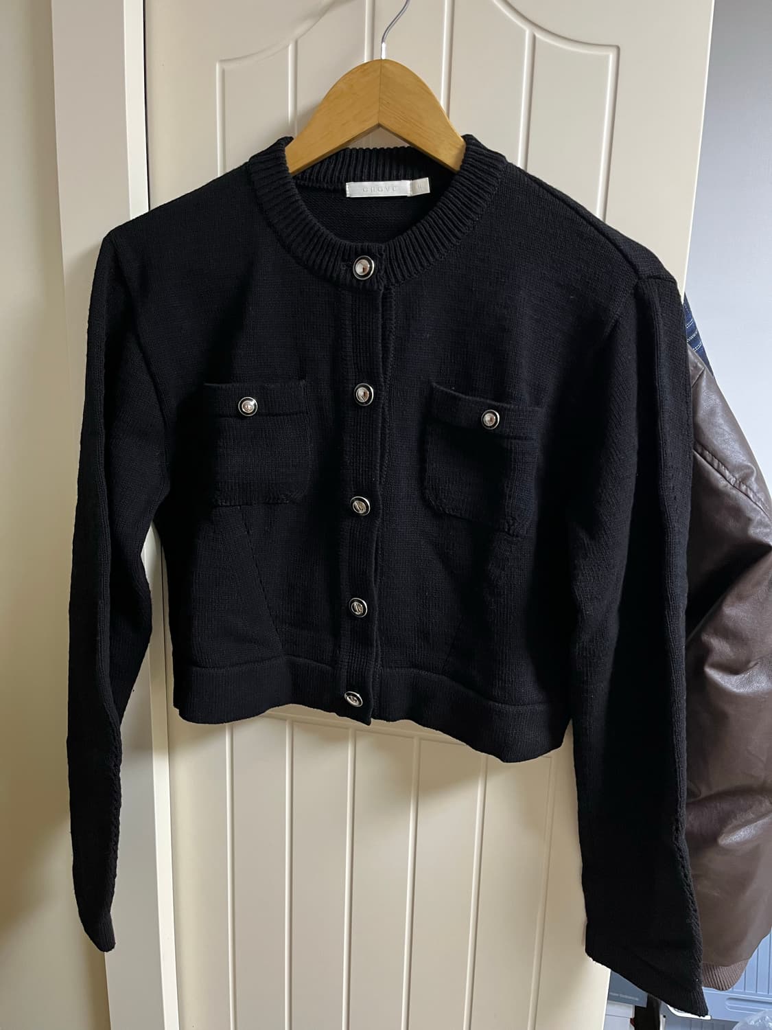 그로브스토어 가디건 BASSET CARDIGAN [BLACK] 상품이미지1