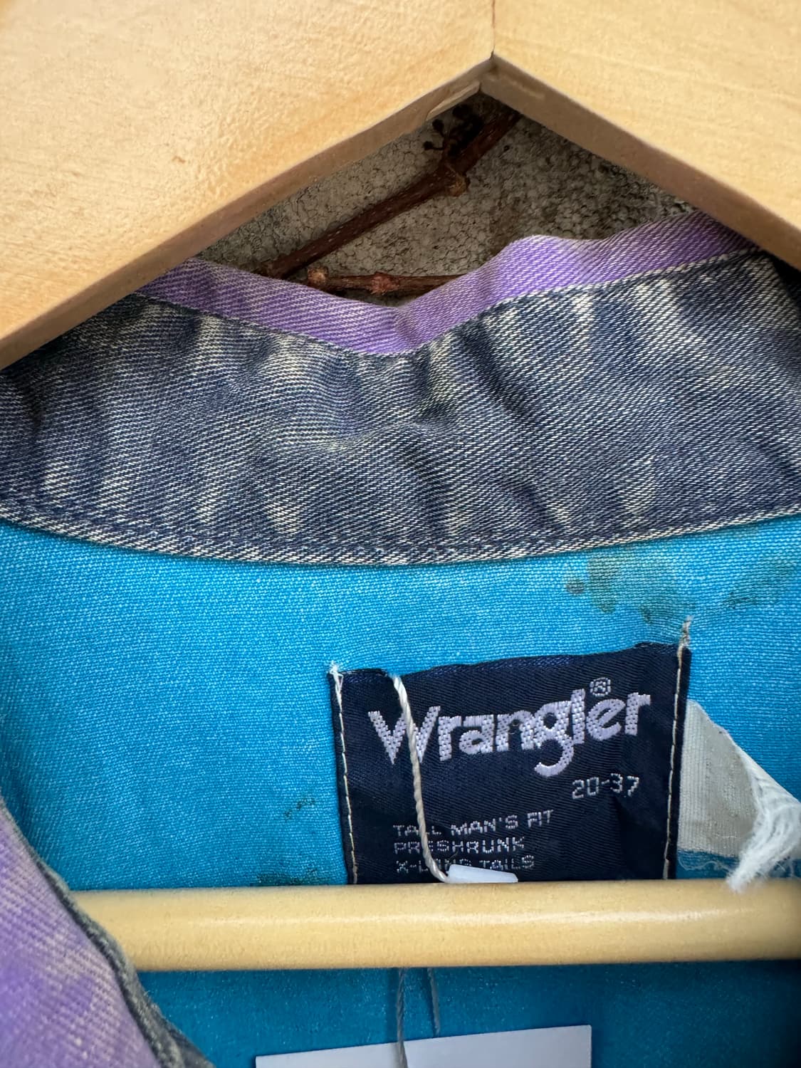 90s wrangler 하드페이징 브러쉬포퍼 빈티지 셔츠 랭글러 셔츠 상품이미지7
