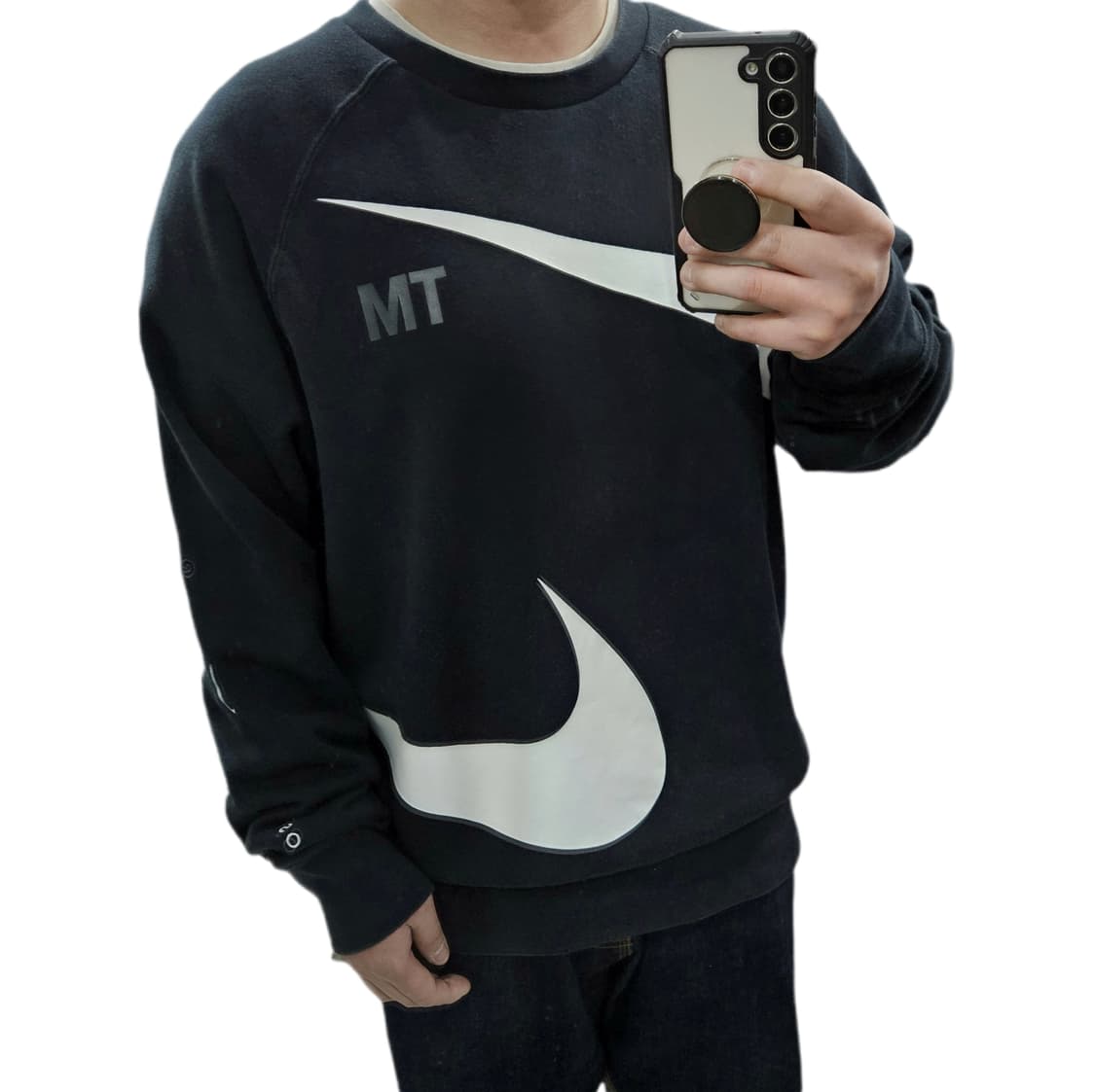 XL 105 나이키 NSW 빅스우시 프렌치 테리 맨투맨 상품이미지1