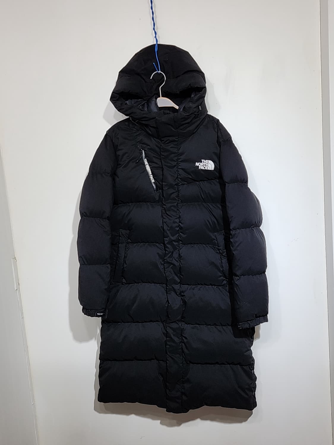 (XL) 노스페이스 구스다운 롱패딩 점퍼 블랙 거위털 패딩코트  상품이미지1