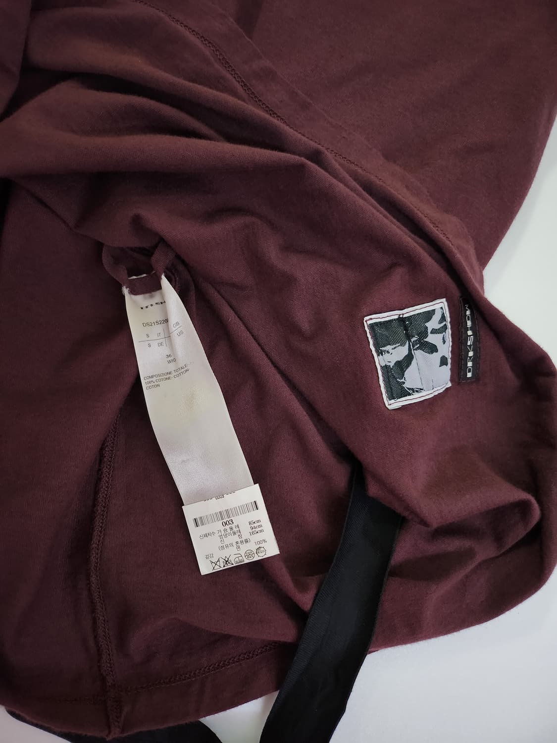 릭오웬스 반팔티 꼬르소꼬모서울 상품이미지4