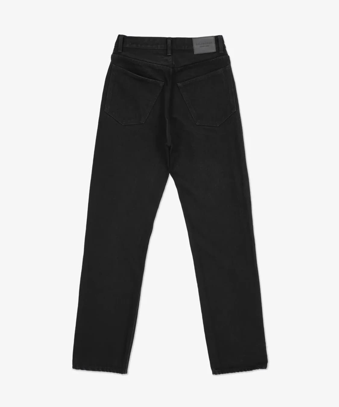 발렌시아가 가드로브 릴렉스핏 데님 팬츠 블랙 30사이즈 상품이미지2