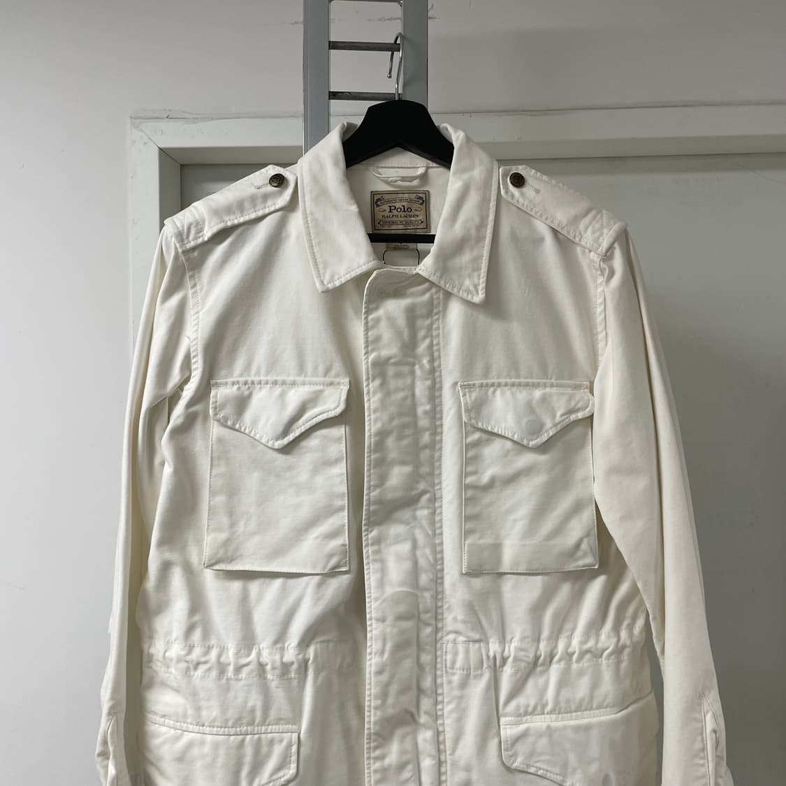 폴로 랄프로렌 필드 야상 자켓 화이트 M 상품이미지2