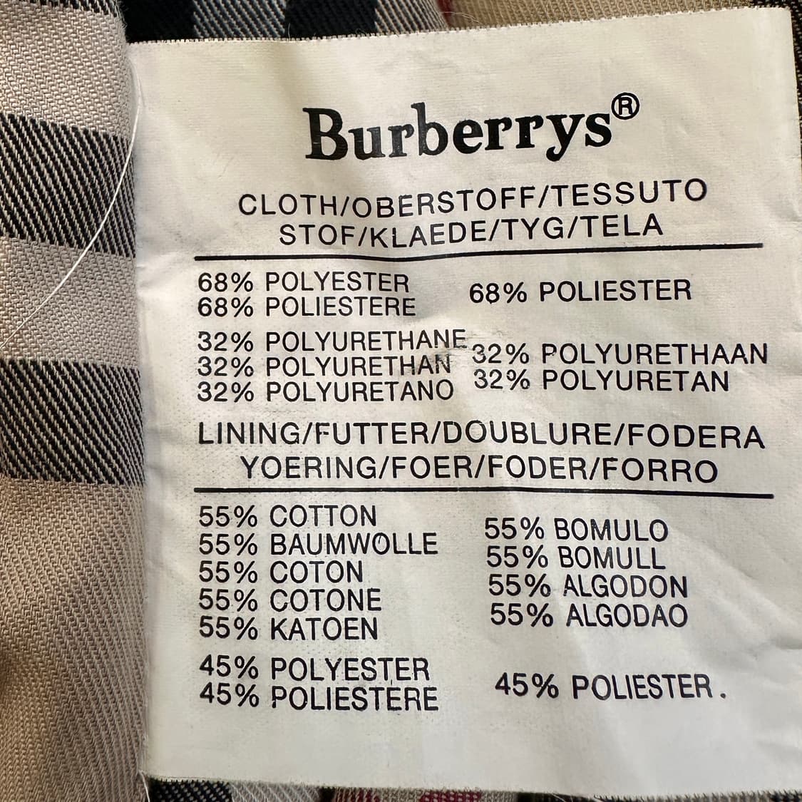 버버리 노바체크 트렌치 코트 베이지 상품이미지9