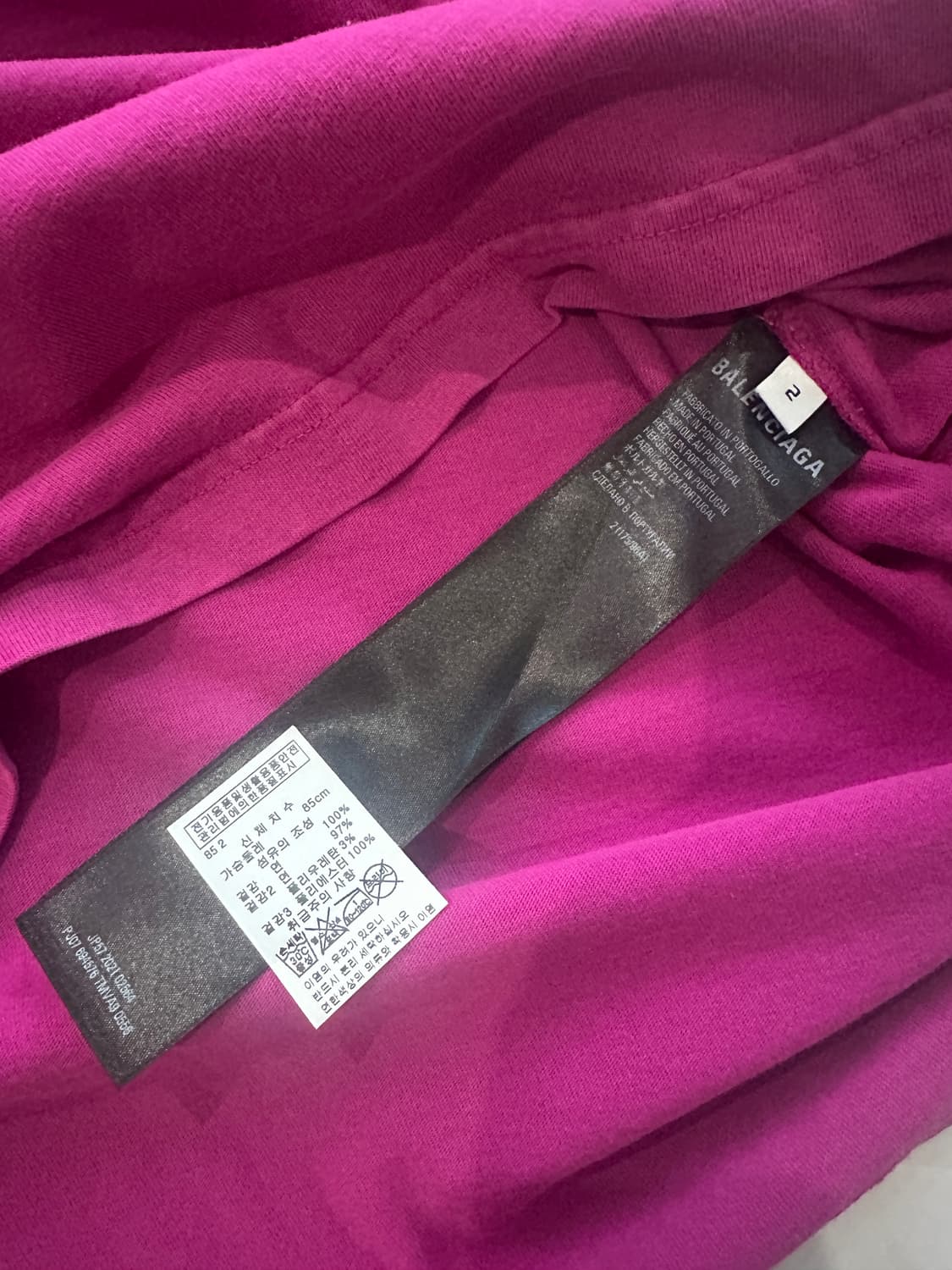 발렌시아가 bb로고 티셔츠 (100-105) 상품이미지4