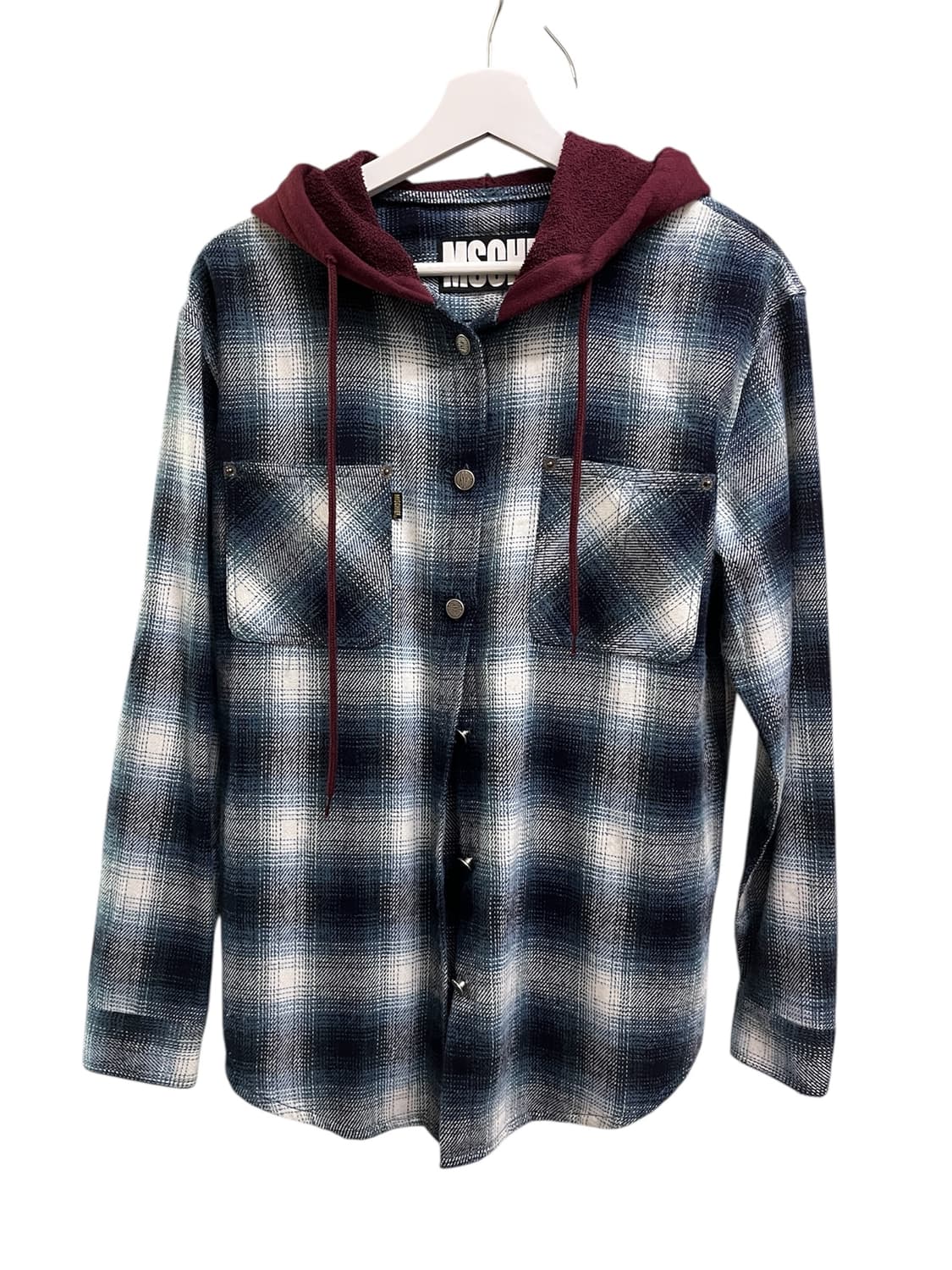 Check Shrit Hoodie 상품이미지1