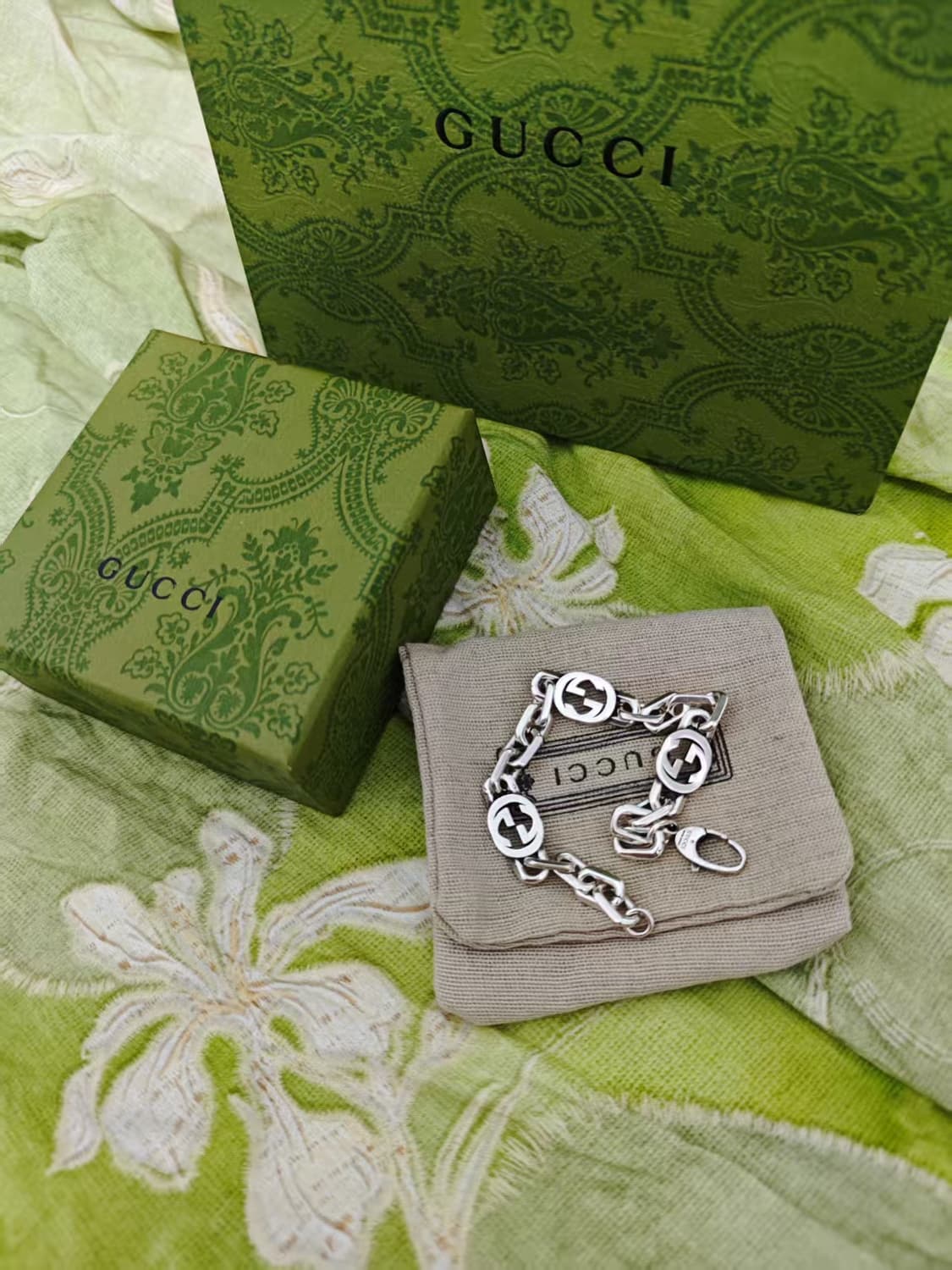 구찌 인터로킹 팔찌 17호 상품이미지1