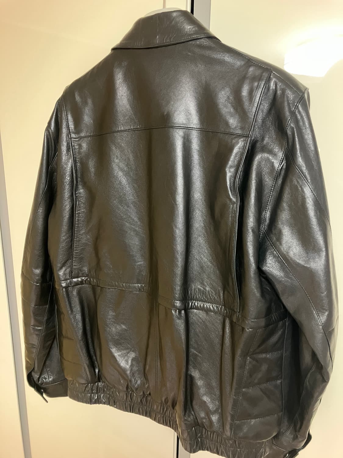 해칭룸 램스킨 a2레더자켓 상품이미지2