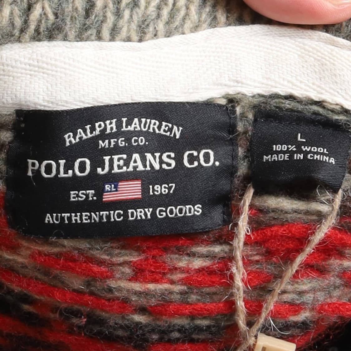 폴로 진스 Polo Jeans Aztec  Zip Up Hood 상품이미지8
