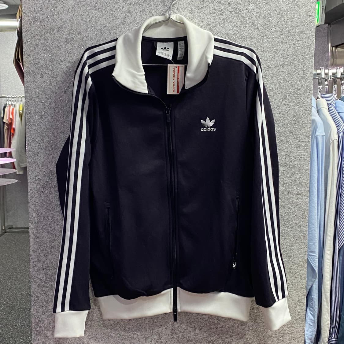 아디다스 오리지널 신형 퍼플 배색 트랙탑 져지 B3088  상품이미지2