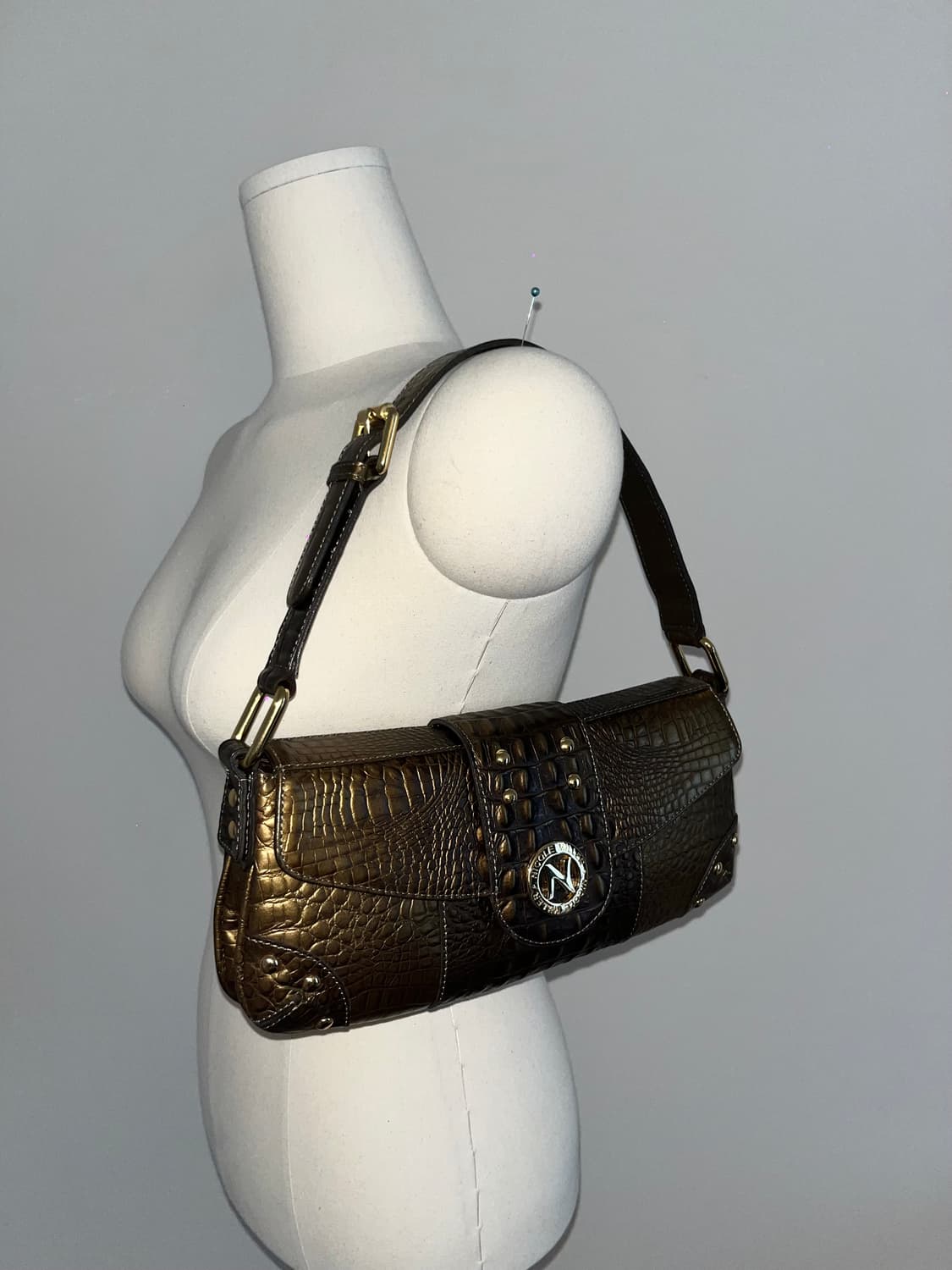 Y2K Nicole leather Shoulder bag 상품이미지3