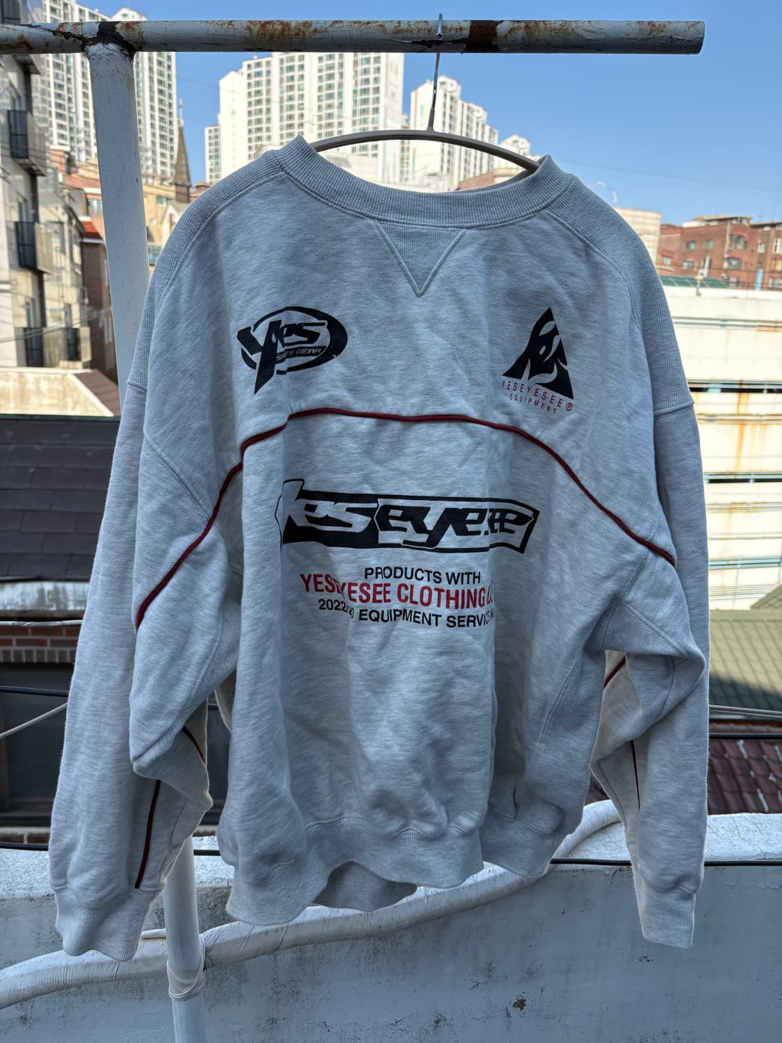 예스아이씨 맨투맨 상품이미지1