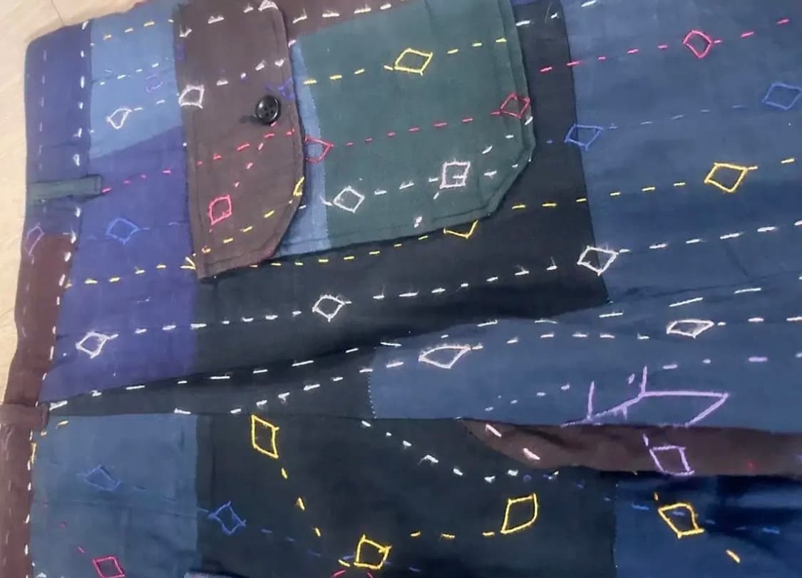 엔지니어드가먼츠 SQUARE HANDSTITCH CARLYLE PANTS 상품이미지6