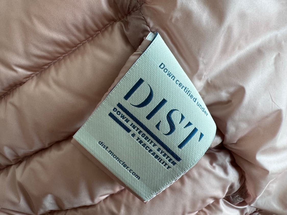 정품 몽클레어 핑크 니트패딩 가디건 상품이미지5