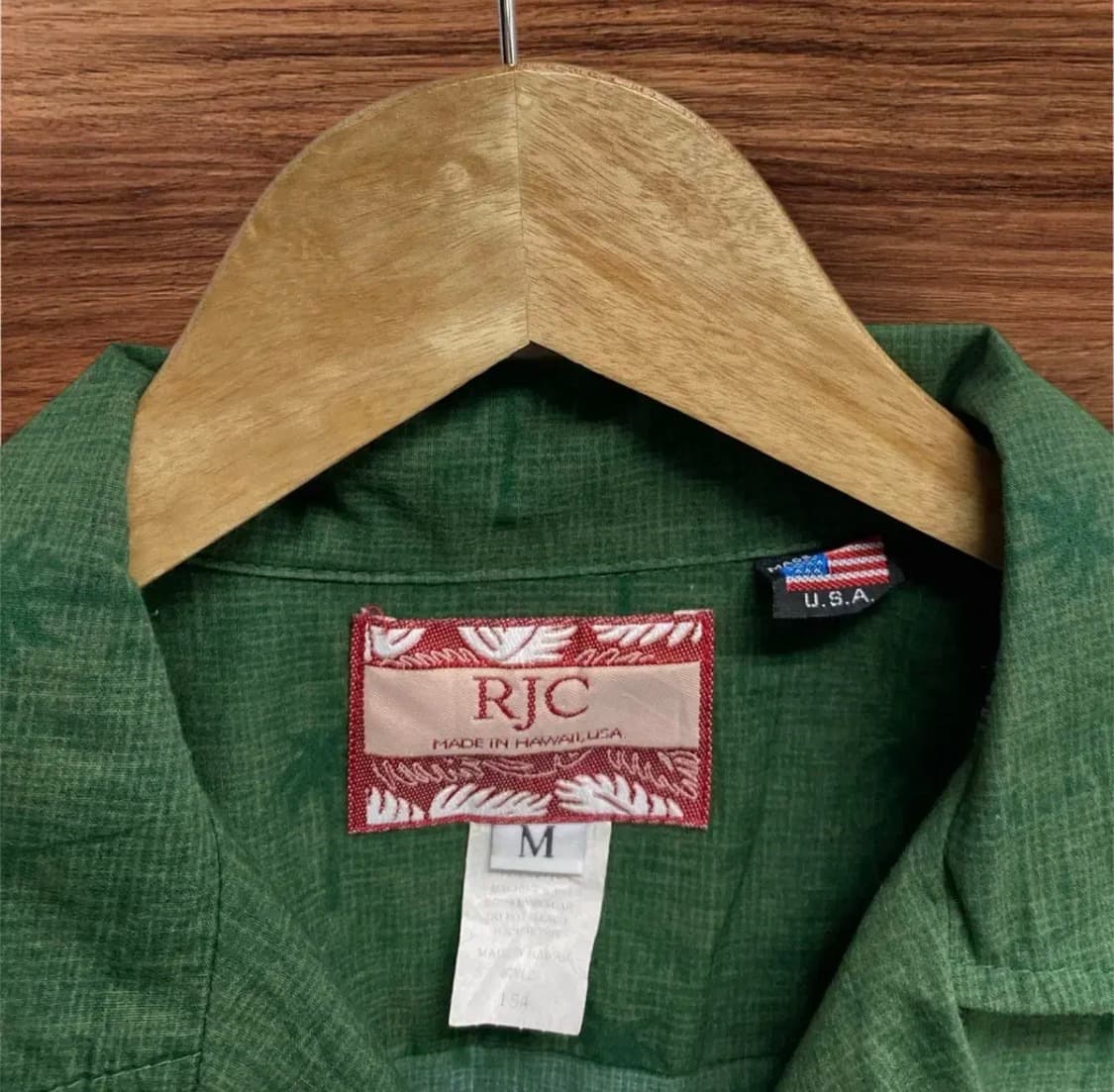 RJC USA 하와이안 빈티지 반팔셔츠 M 상품이미지2
