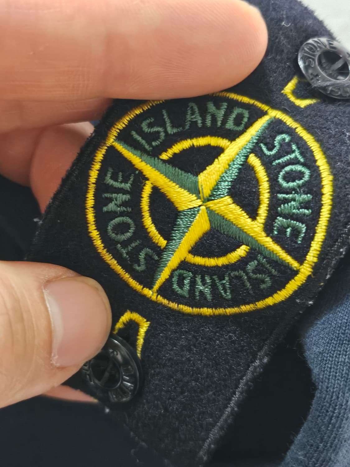 스톤아일랜드 맨투맨 네이비 L 상품이미지3