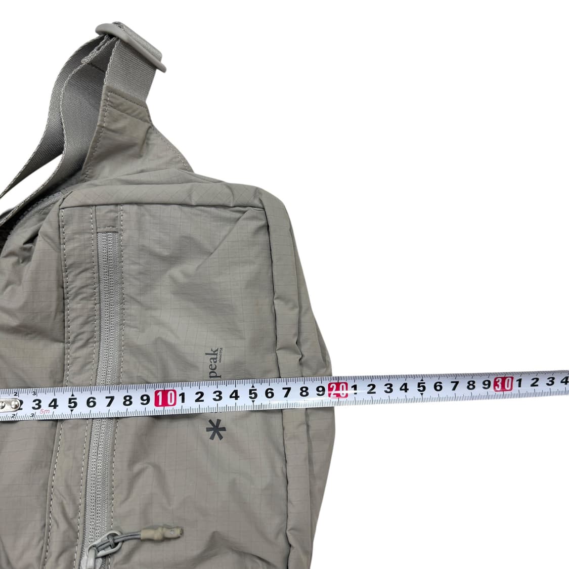 스노우피크 나일론 웨이스트백 힙색 가방 카키 그린 상품이미지7