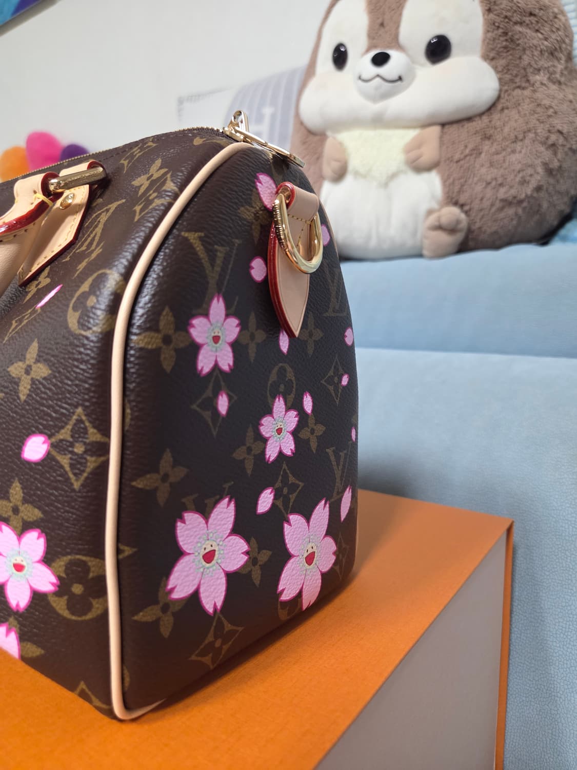 루이비통 x 무라카미 타카시 스피디 반둘리에 25 상품이미지4