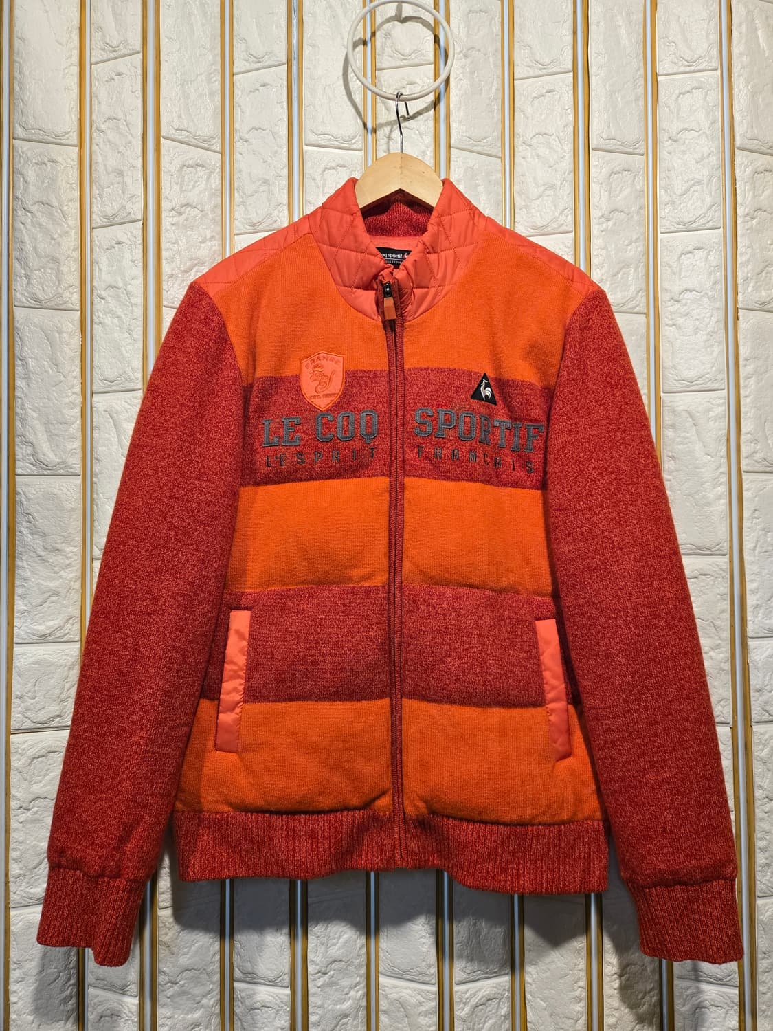 르꼬끄 남성 오리털 니트패딩 점퍼 골프패딩 105 상품이미지1