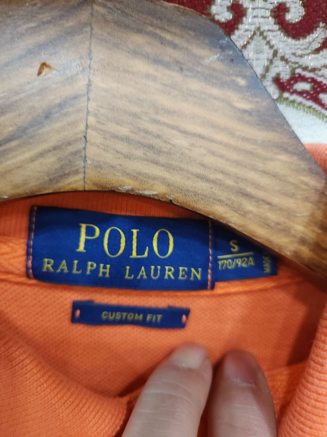 폴로 랄프로렌 오렌지 트리플 빅포니 pk 반팔 카라티 

 상품이미지2