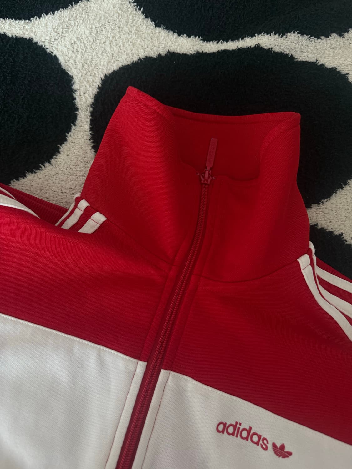 아디다스 바켄바우어 레드 화이트 져지 상품이미지4