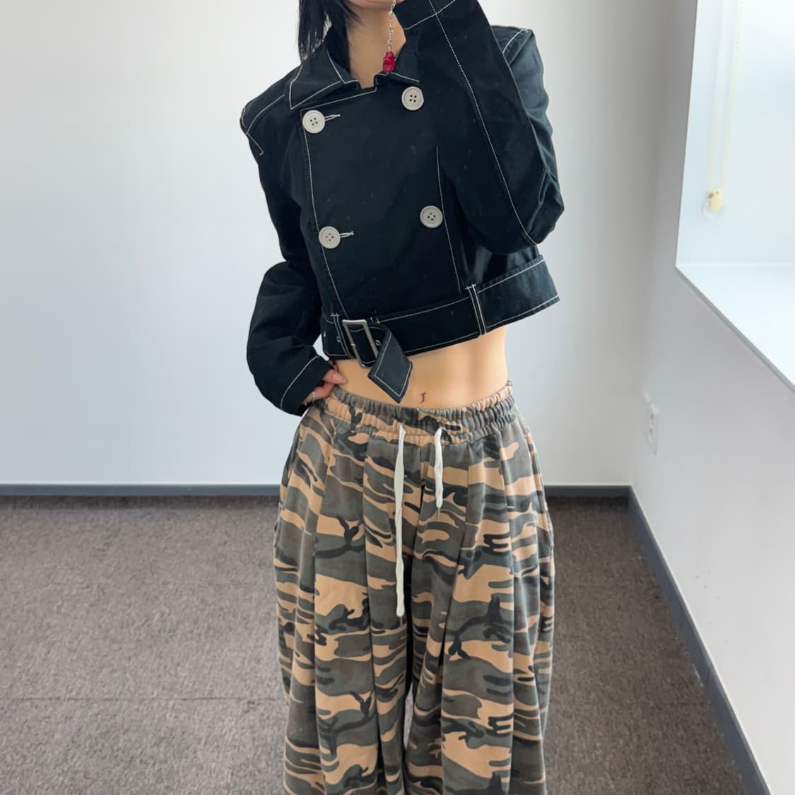 Armani exchange 아르마니 블랙 자켓 상품이미지2