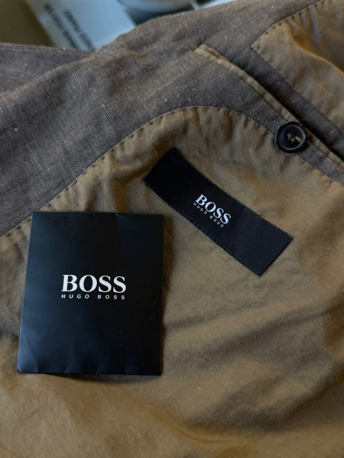 휴고보스 블랙라벨 리넨 자켓 100~103 상품이미지7